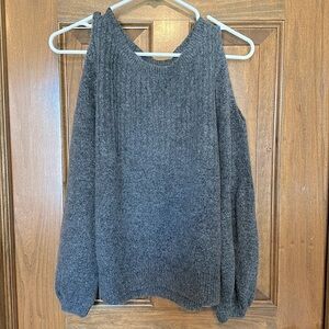 Cold Shoulder Sweater